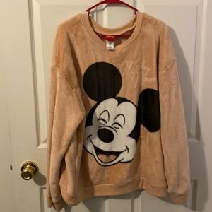 Disney Mickey Mouse Super Soft Fleece Long Sleeve Top Size XXXL